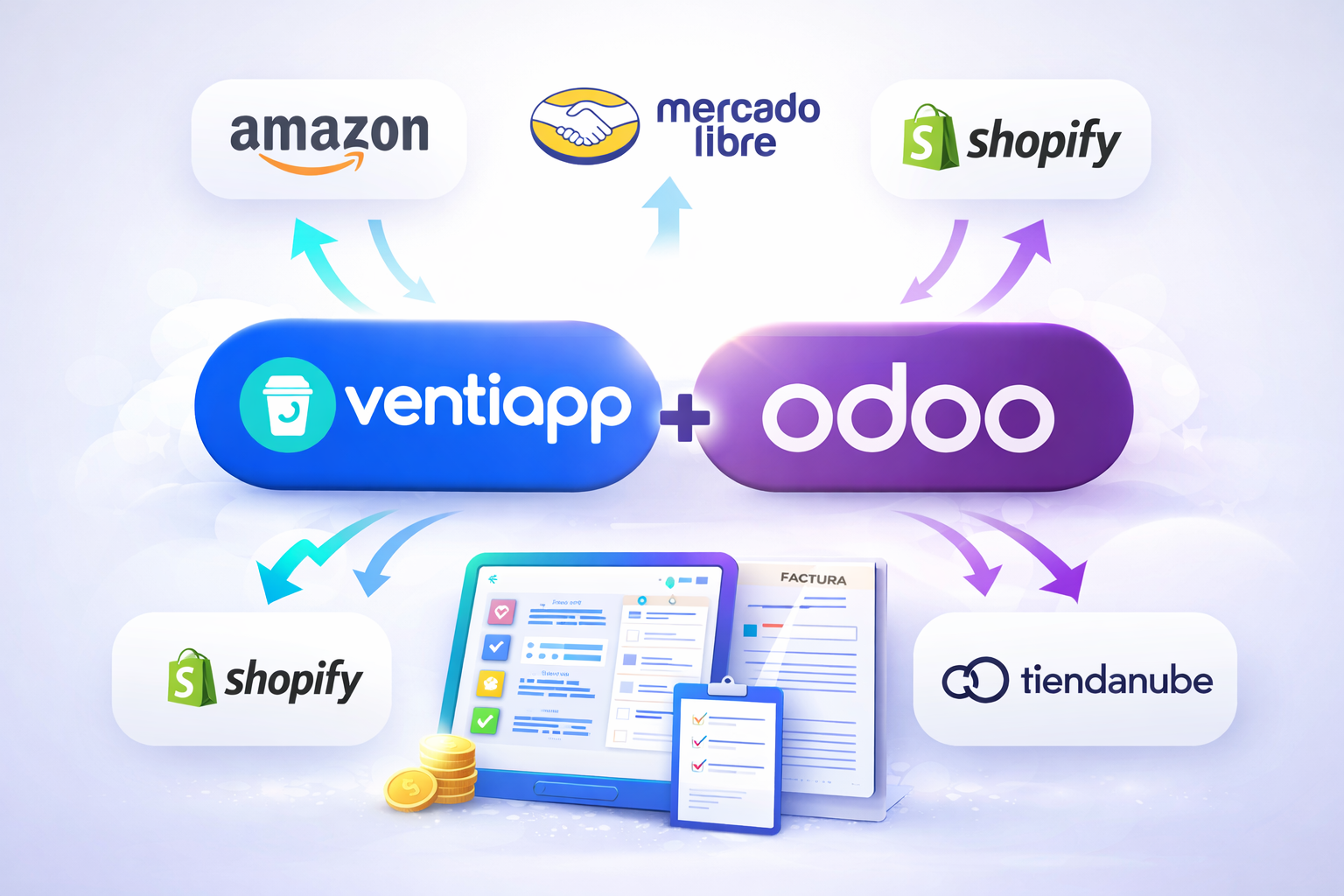 Ventiapp + Odoo