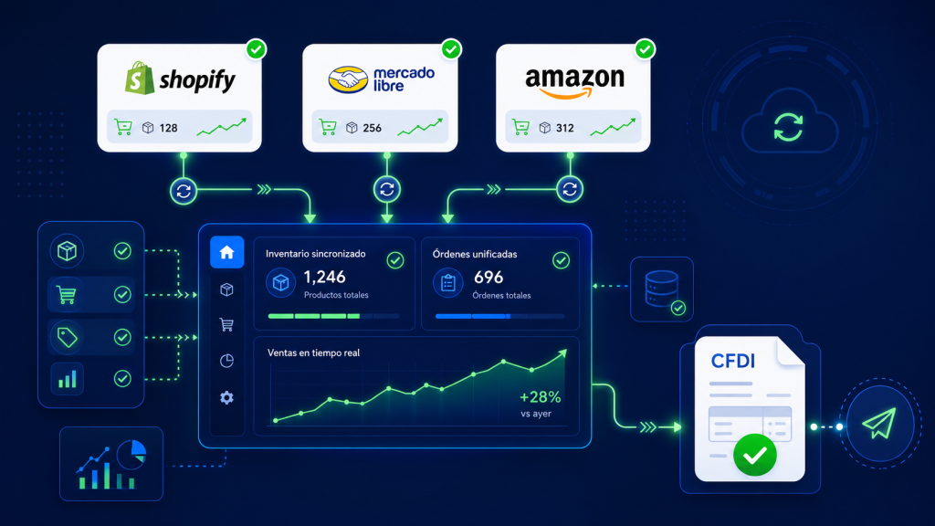 Cómo integrar Shopify con Meli y Amazon